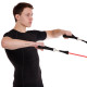 Еспандер Resistance Band багатофункціональний 5 джгутів CIMA ET-7912 у чохлі різнокольоровий