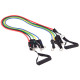 Еспандер Resistance Band багатофункціональний 5 джгутів CIMA ET-7912 у чохлі різнокольоровий
