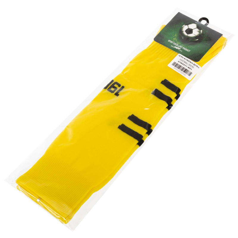Гетри дитячі із символікою футбольного клубу SPOINT BORUSSIA DORTMUND HOME 2025 ETM2517-BD1 розмір 32-39 жовтий