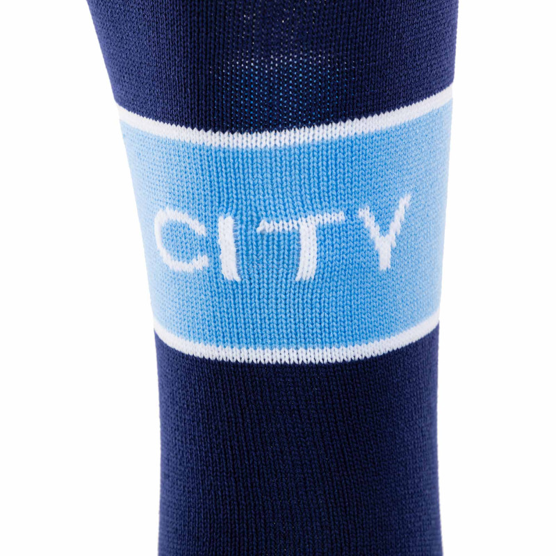 Гетри дитячі із символікою футбольного клубу SPOINT MANCHESTER CITY HOME 2025 ETM2519-MC1 розмір 32-39 темно-синій