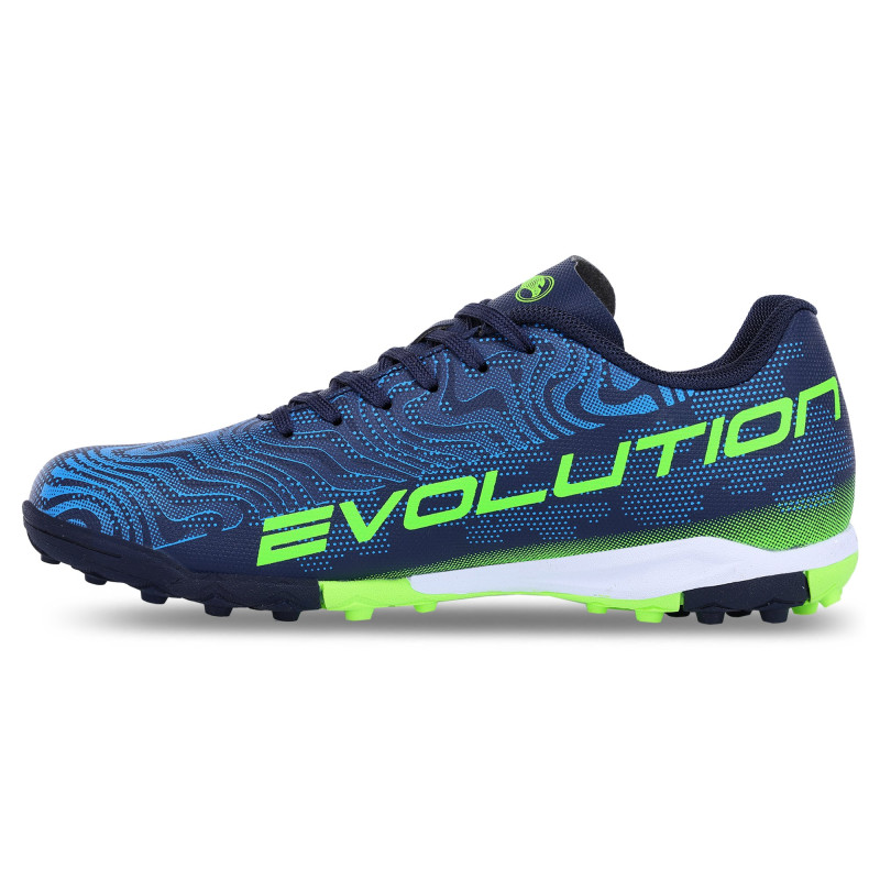 Сороконіжки дитячі Joma EVOLUTION EVJS2503TF розмір 31-38 темно-синій-салатовий