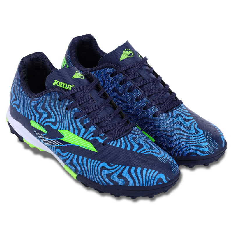 Сороконіжки дитячі Joma EVOLUTION EVJS2503TF розмір 31-38 темно-синій-салатовий