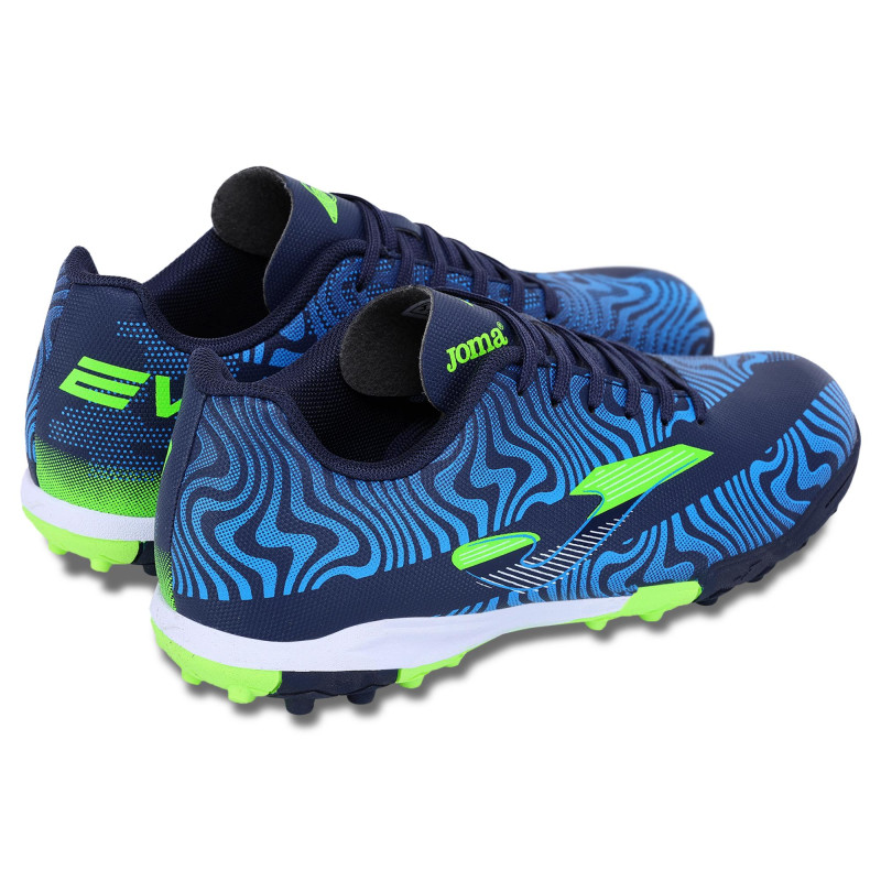 Сороконіжки дитячі Joma EVOLUTION EVJS2503TF розмір 31-38 темно-синій-салатовий