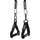 Ручки з карабінами для тяги рукоятки для тренажерів XTREME HANDLES EZOUS F-08-E 2шт чорний