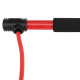 Палка гимнастическая с эспандерами Gym Stick для фитнеса SP-Sport F-931 1,3м чорний-червоний
