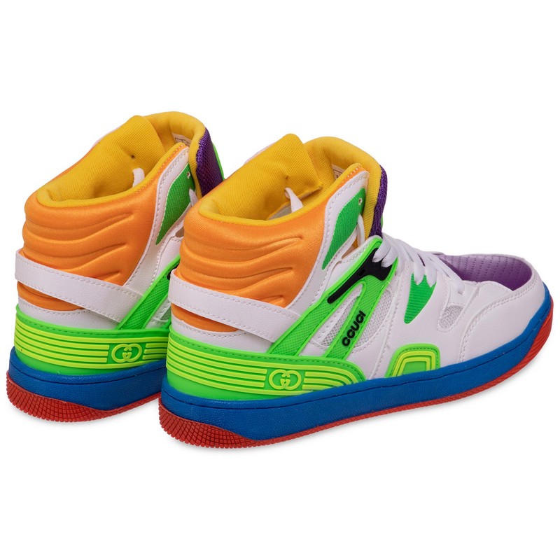 Кросівки високі SP-Sport F056-3 розмір 36-40 білий-салатовий