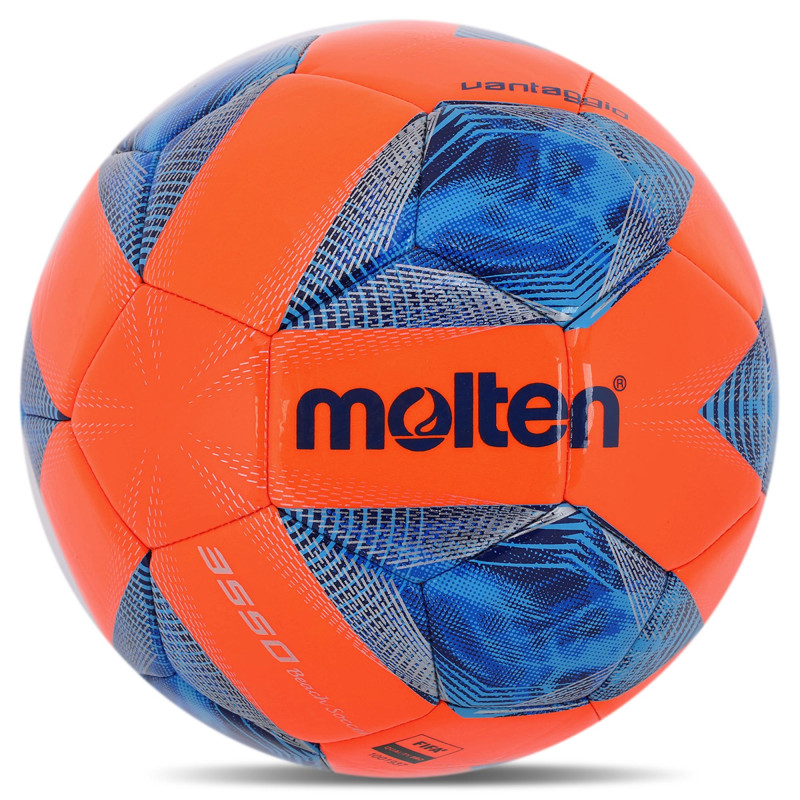 М'яч футбольний пляжний MOLTEN Beach Soccer F5A3550OB №5 PU кольори в асортименті