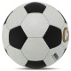 М'яч футбольний BALLONSTAR CLASSIC FB-0045 Leather №5 білий-чорний
