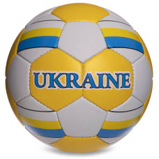 М'яч футбольний BALLONSTAR UKRAINE FB-0047-136 №5 PU білий-жовтий-блакитний