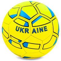 М'яч футбольний BALLONSTAR UKRAINE FB-0047-766 №5 PU жовтий-блакитний