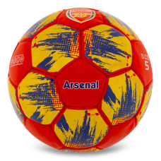 М'яч футбольний BALLONSTAR ARSENAL FB-0047-800 №5 PU червоний-синій