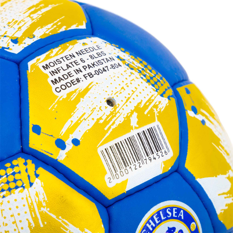 М'яч футбольний BALLONSTAR CHELSEA FB-0047-804 №5 PU синій-жовтий