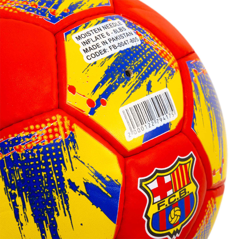 М'яч футбольний BALLONSTAR BARCELONA FB-0047-805 №5 PU червоний-синій-жовтий