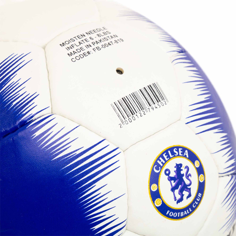 М'яч футбольний SOCCERMAX CHELSEA FB-0047-819 №5 PU синій-білий
