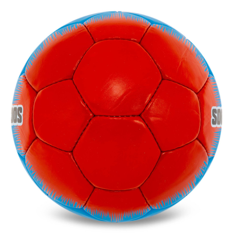 М'яч футбольний SOCCERMAX BAYERN FB-0047-820 №5 PU червоний-блакитний