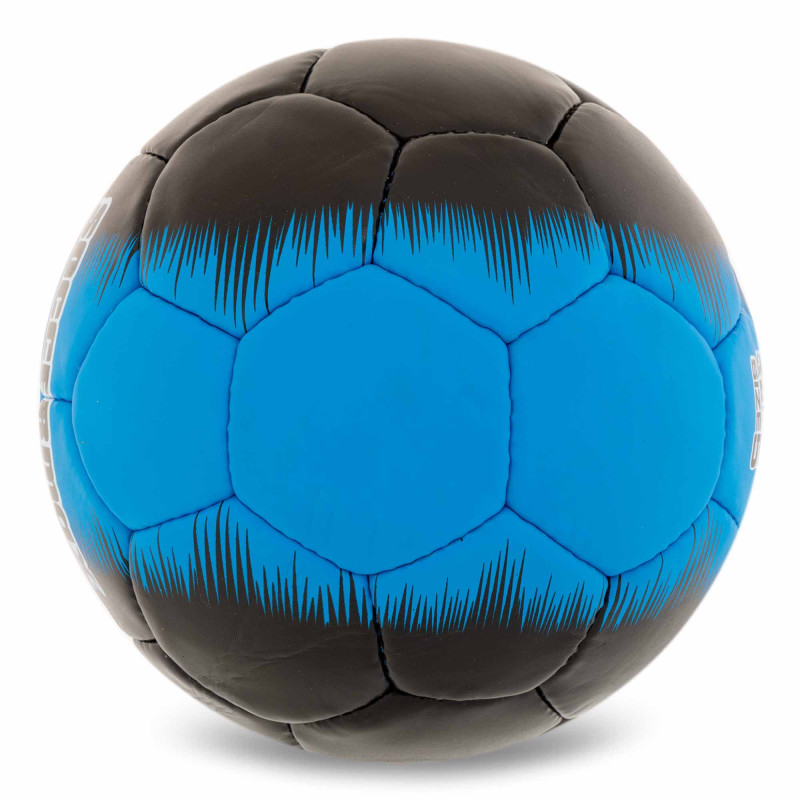 М'яч футбольний SOCCERMAX JUVENTUS FB-0047-821 №5 PU чорний-блакитний