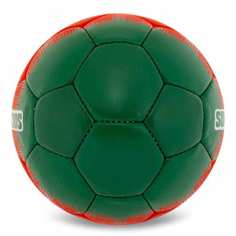 М'яч футбольний SOCCERMAX LIVERPOOL FB-0047-822 №5 PU зелений-червоний