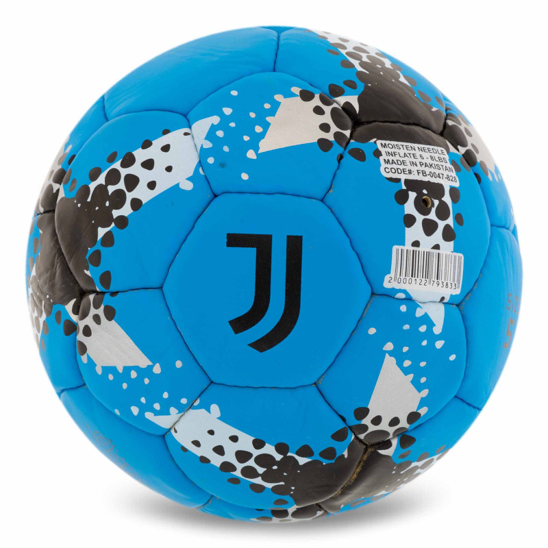 М'яч футбольний BALLONSTAR JUVENTUS FB-0047-828 №5 PU блакитний