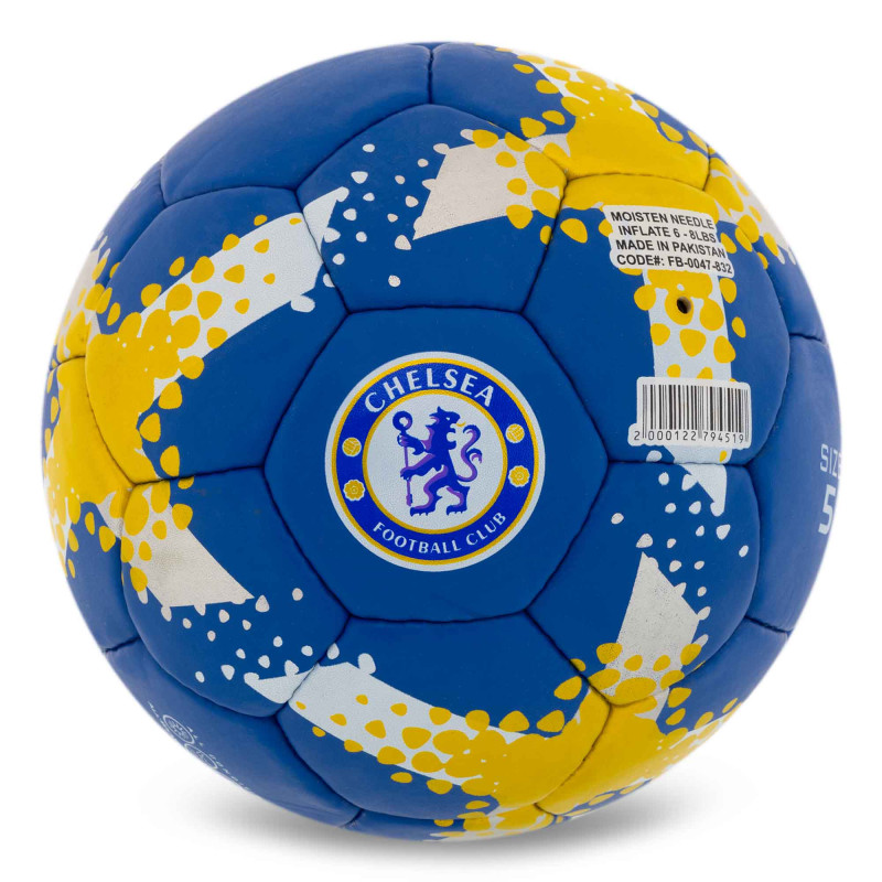 М'яч футбольний BALLONSTAR CHELSEA FB-0047-832 №5 PU темно-синій