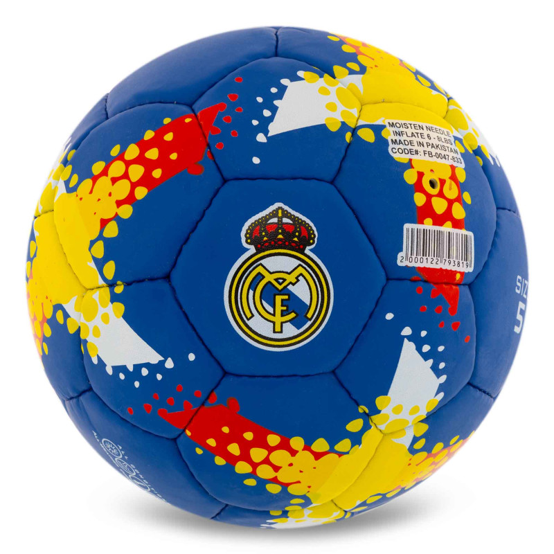 М'яч футбольний BALLONSTAR REAL MADRID FB-0047-833 №5 PU темно-синій
