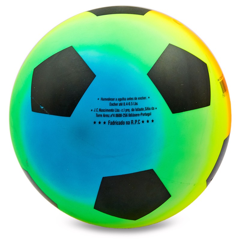 М'яч вініловий надувний дитячий Футбол SP-Sport FB-0387 ø23см райдужний