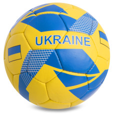 М'яч футбольний BALLONSTAR UKRAINE FB-0745 №5 PU жовтий-блакитний