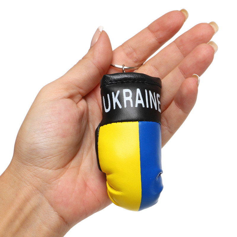 Брелок для ключів SP-Sport Рукавичка боксерська Україна FB-2077 1шт