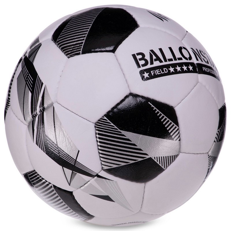 М'яч футбольний HYBRID BALLONSTAR FB-3132 №5 PU білий-синій