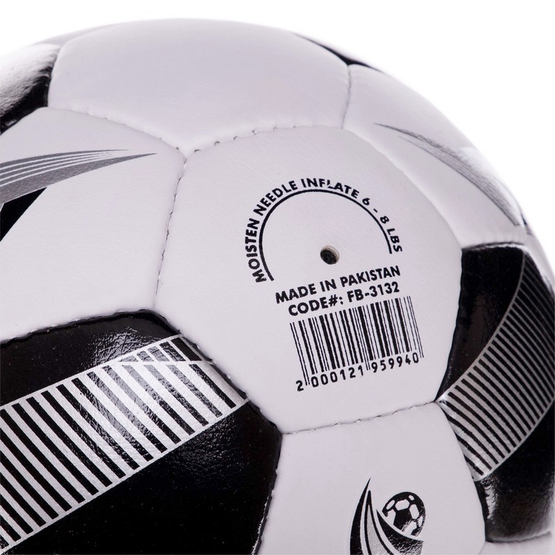 М'яч футбольний HYBRID BALLONSTAR FB-3132 №5 PU білий-синій