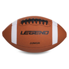 М'яч для американського футболу дитячий PeeWee LEGEND FB-3287 №6 коричневий