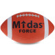 М'яч для американського футболу гумовий Senior Midas force FB-3715 №9 помаранчевий