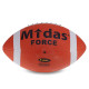М'яч для американського футболу гумовий Senior Midas force FB-3715 №9 помаранчевий