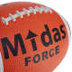 М'яч для американського футболу гумовий Senior Midas force FB-3715 №9 помаранчевий