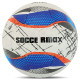 М'яч футбольний SOCCERMAX FB-4212 №5 PU білий-синій