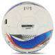 М'яч футбольний SOCCERMAX FB-4212 №5 PU білий-синій