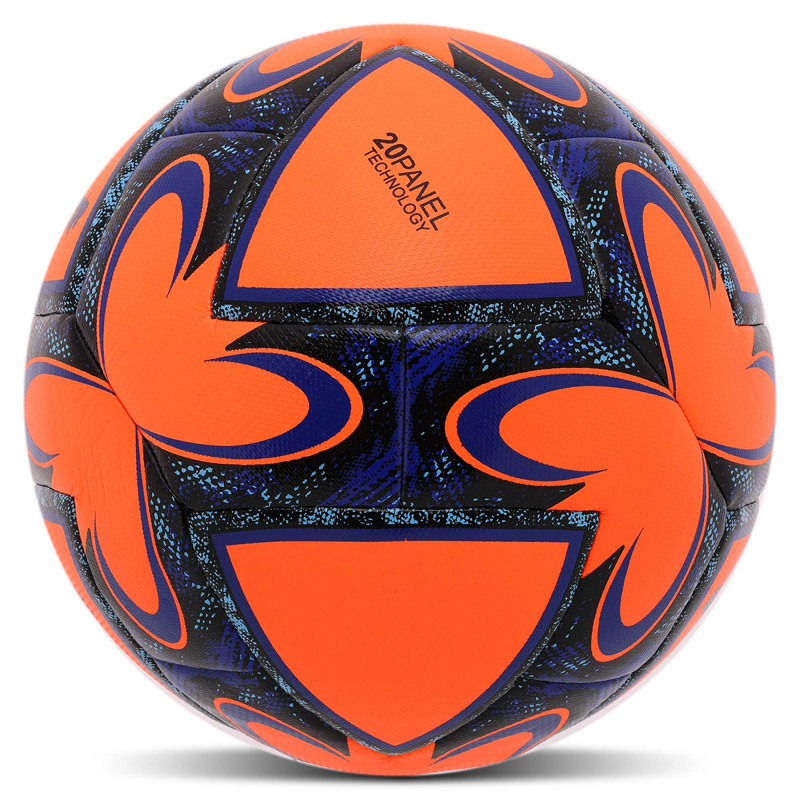 М'яч футбольний HYBRID SOCCER STAR FB-4461 №5 PU помаранчевий-синій