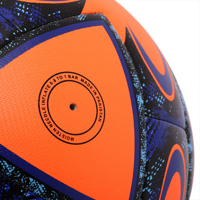 М'яч футбольний HYBRID SOCCER STAR FB-4461 №5 PU помаранчевий-синій