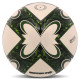 М'яч футбольний HYBRID SOCCER STAR TO-TOWN FB-4491 №5 PU білий-зелений