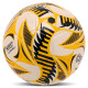М'яч футбольний HYBRID SOCCER STAR TO-TOWN FB-4508 №5 PU білий-жовтий