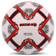 М'яч футбольний гібридна зшивка HYBRID SOCCER STAR FB-4523 №5 PU білий-червоний