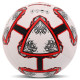М'яч футбольний гібридна зшивка HYBRID SOCCER STAR FB-4523 №5 PU білий-червоний