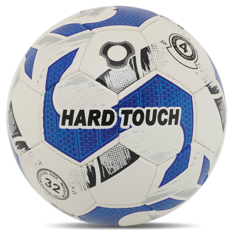 М'яч футзальний PU HYDRO TECHNOLOGY HARD TOUCH FB-5038 №4 PU білий-червоний