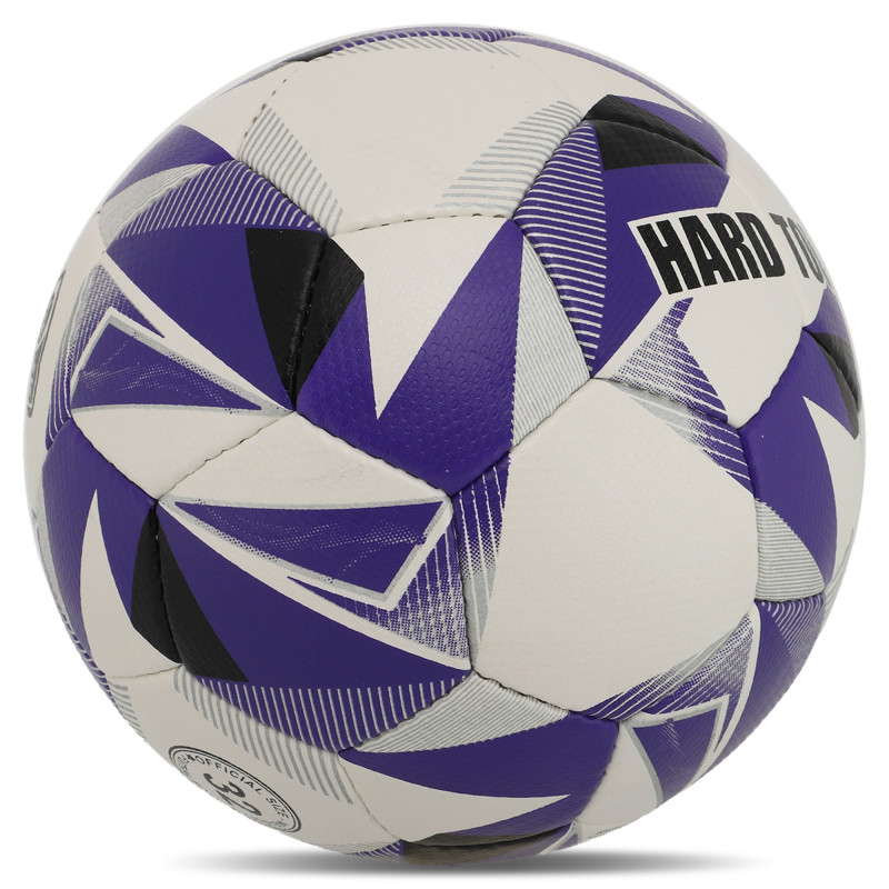 М'яч футзальний PU HYDRO TECHNOLOGY HARD TOUCH FB-5039 №4 PU білий-фіолетовий