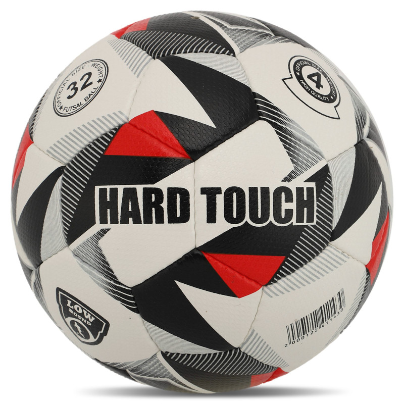 М'яч футзальний PU HYDRO TECHNOLOGY HARD TOUCH FB-5039 №4 PU білий-фіолетовий