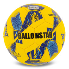 М'яч футбольний BALLONSTAR FB-5176 №5 PU жовтий-синій