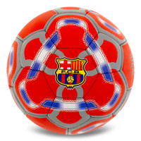 М'яч футбольний BALLONSTAR BARCELONA FB-5193 №5 PU бордовий