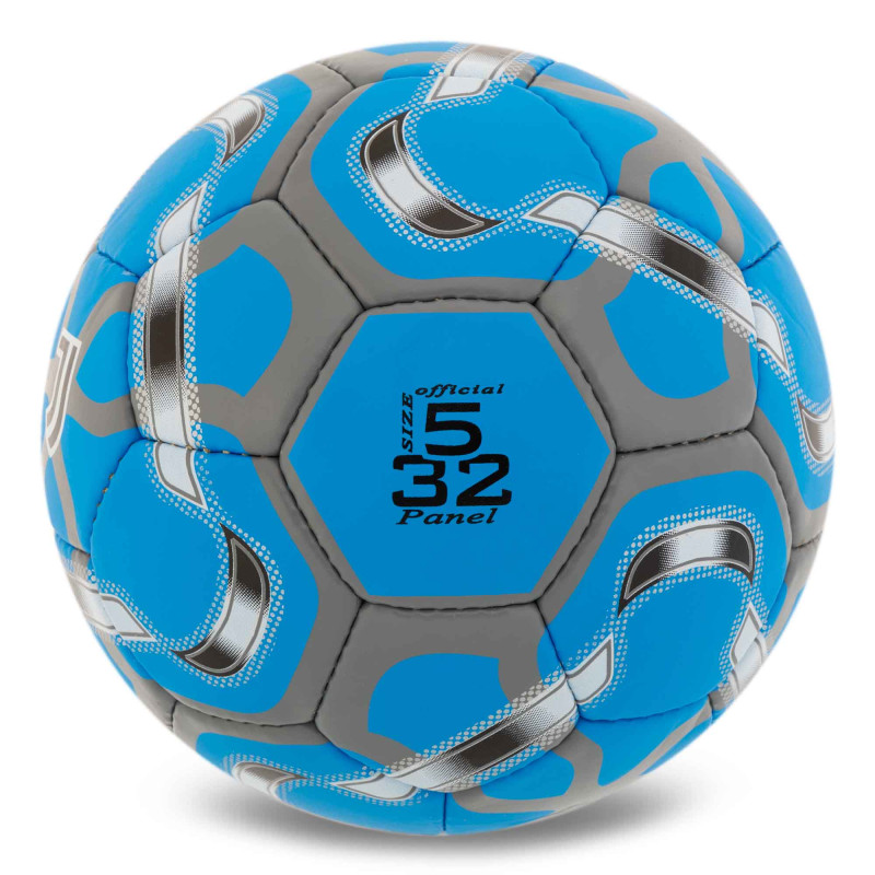 М'яч футбольний BALLONSTAR JUVENTUS FB-5194 №5 PU блакитний