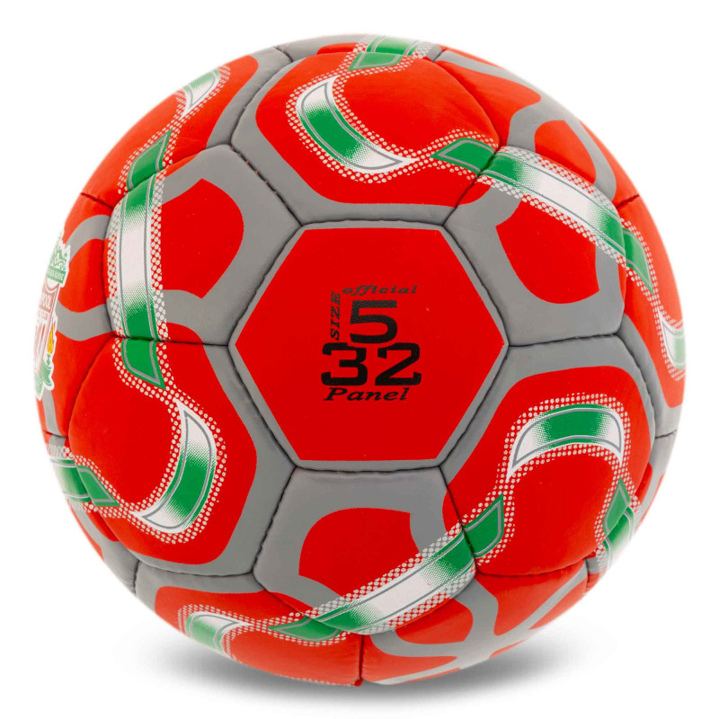 М'яч футбольний BALLONSTAR LIVERPOOL FB-5195 №5 PU червоний