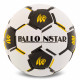 М'яч футбольний BALLONSTAR FB-5203 №5 PU білий-чорний