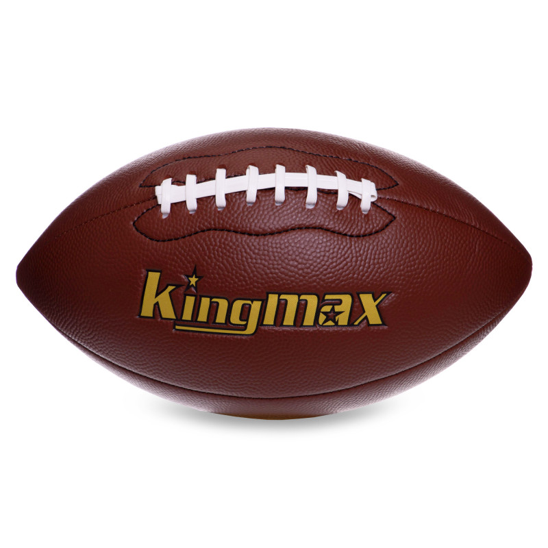 М'яч для американського футболу дитячий PeeWee KINGMAX FB-5496-6 №6 коричневий